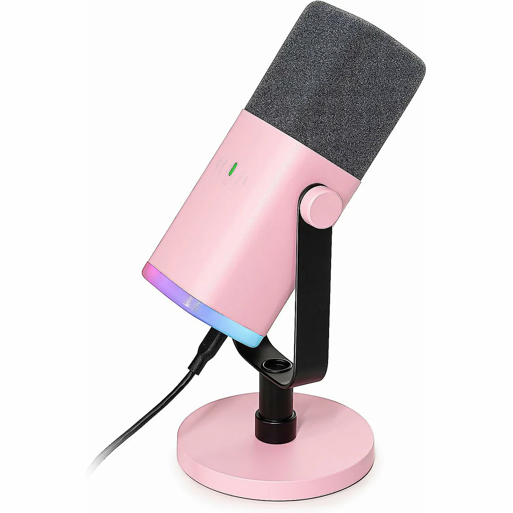 Fifine Ampligame AM8 RGB USB, XLR Dynamic Mic With Touch-mute Fifine Ampligame AM8 RGB USB, XLR Dynamic Mic With Touch-mute